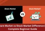 share market vs stock market difference a complete beginner guide
