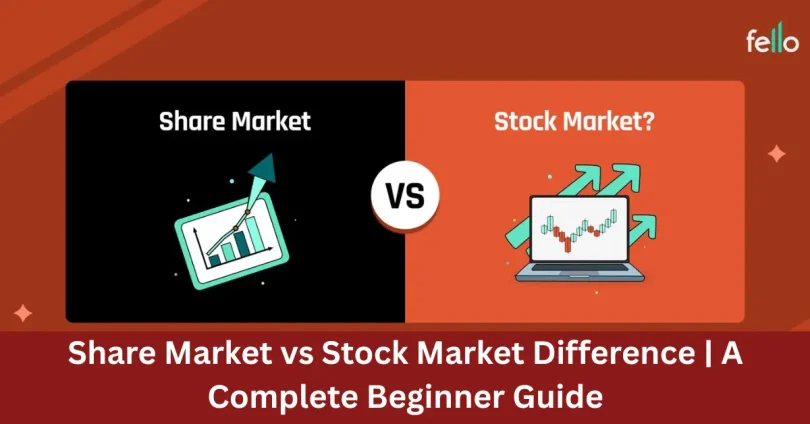 share market vs stock market difference a complete beginner guide